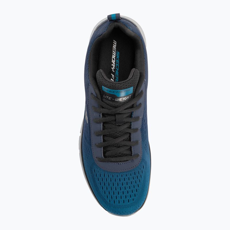 Мъжки обувки за тренировка SKECHERS Track Ripkent тъмносин/син 7