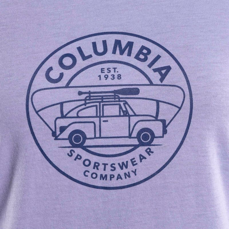 Дамска риза за трекинг Columbia Daisy Days Graphic purple 1934592535 8