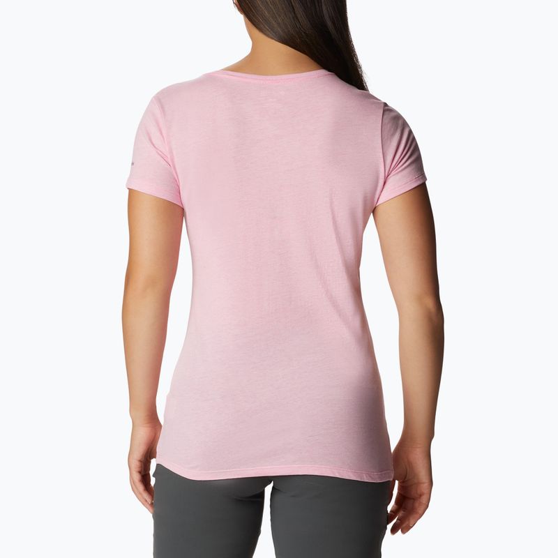 Дамска риза за трекинг Columbia Daisy Days Graphic pink 1934592679 2