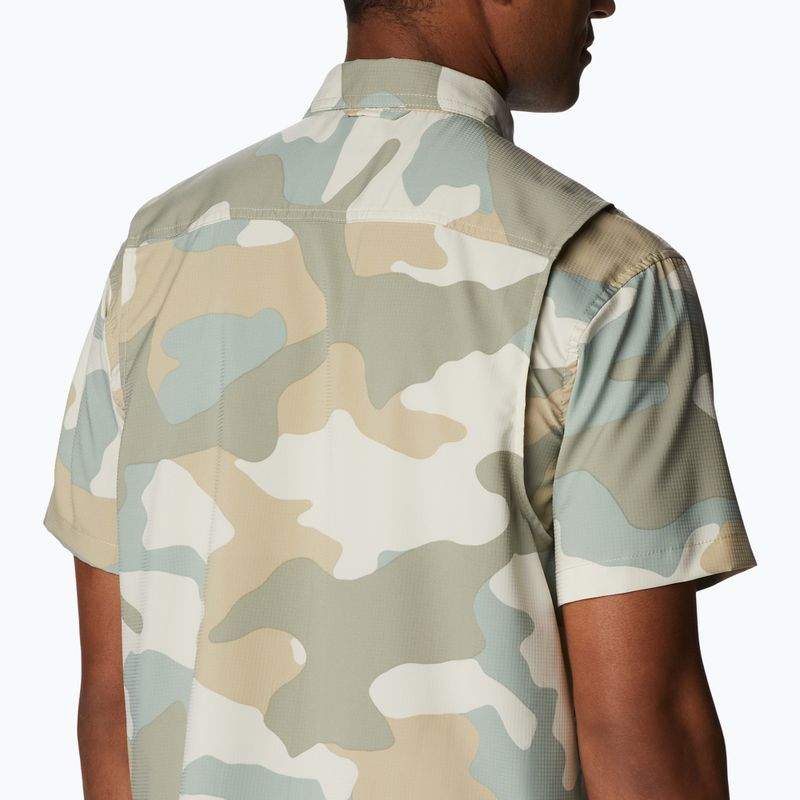 Мъжка риза за трекинг Columbia Utilizer Printed Woven SS Niagara Mod Camo 1990825 5
