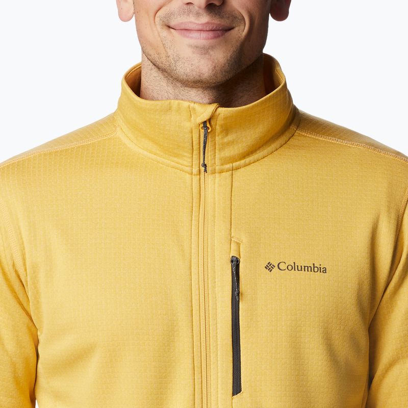 Мъжки суитшърт за трекинг Park View Fleece FZ yellow 1952222 6