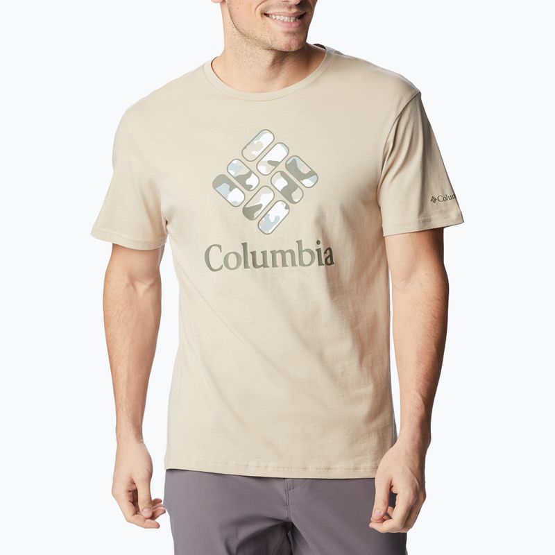 Columbia Rapid Ridge Graphic мъжка риза за трекинг бежова 1888813273