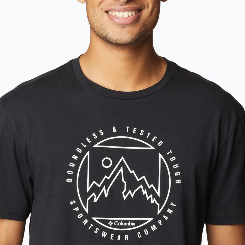 Columbia Rapid Ridge Graphic мъжка риза за трекинг черна 1888813020 4