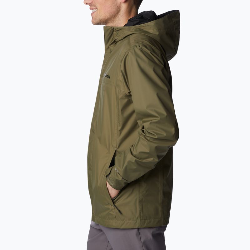 Мъжко дъждобранно яке Columbia Watertight II stone green 4