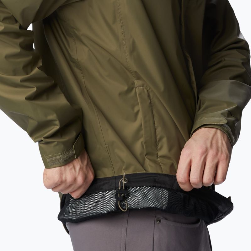 Мъжко дъждобранно яке Columbia Watertight II stone green 7