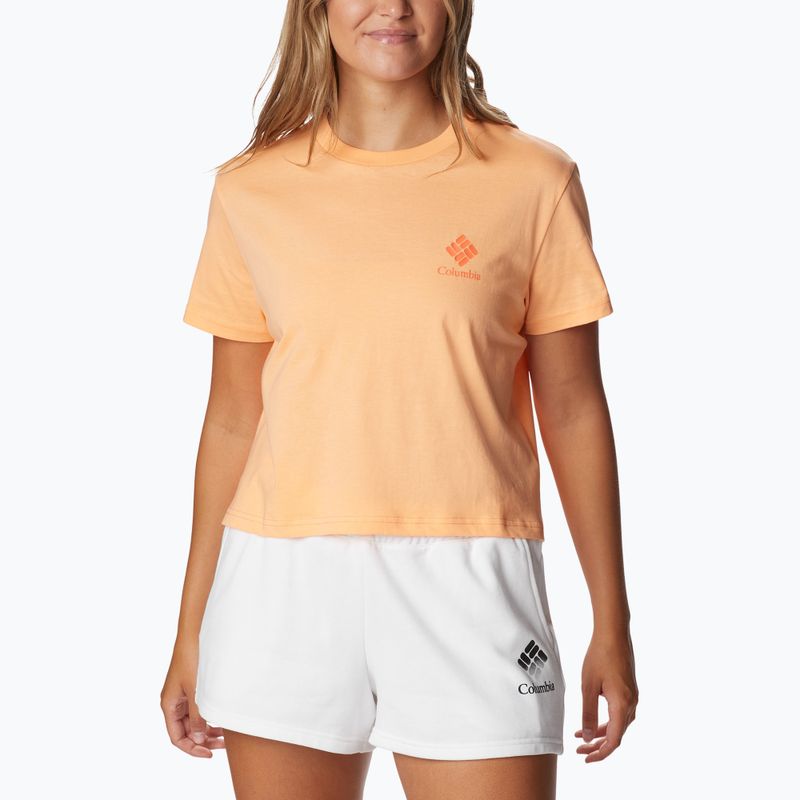 Columbia дамска риза North Cascades Cropped orange trekking 1930051826