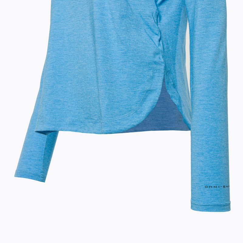 Дамски суитшърт за трекинг на Columbia Sun Trek EU Pullover с качулка blue 1981541 9
