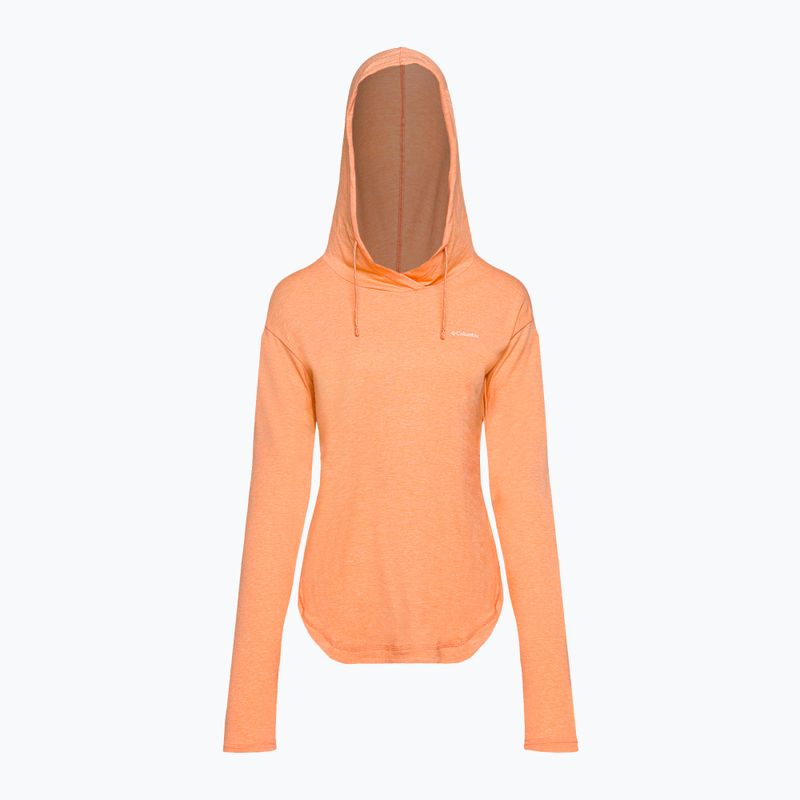 Дамски суитшърт за трекинг на Columbia Sun Trek EU Hooded Pullover orange 1981541 5