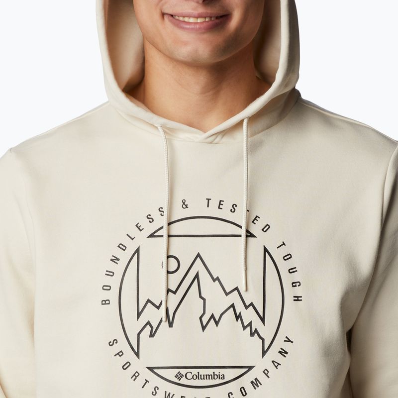 Columbia CSC Graphic Hoodie мъжки суитшърт за трекинг бежов 2040621 5