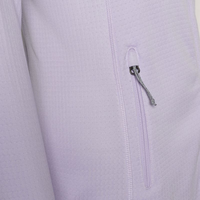 Дамски суитшърт за трекинг Park View Grid Fleece purple 1959713 11