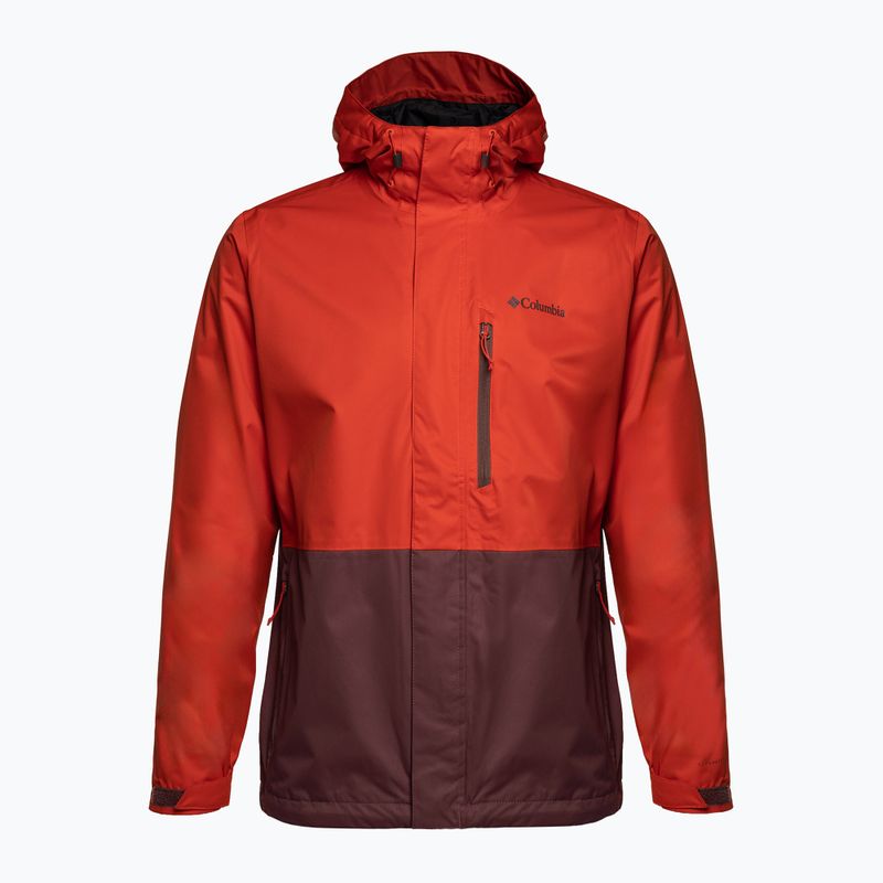 Мъжко дъждобранно яке Columbia Hikebound червено 1988621839
