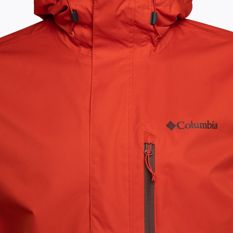Мъжко дъждобранно яке Columbia Hikebound червено 1988621839 3