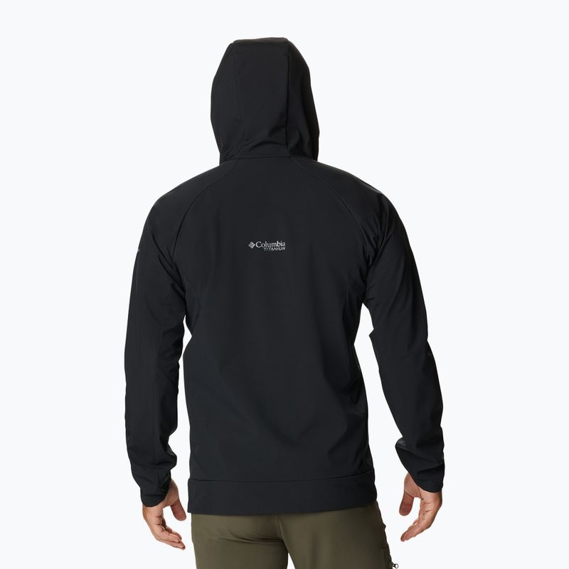 Columbia Platinum Peak мъжко софтшел яке черно 2034431010 5