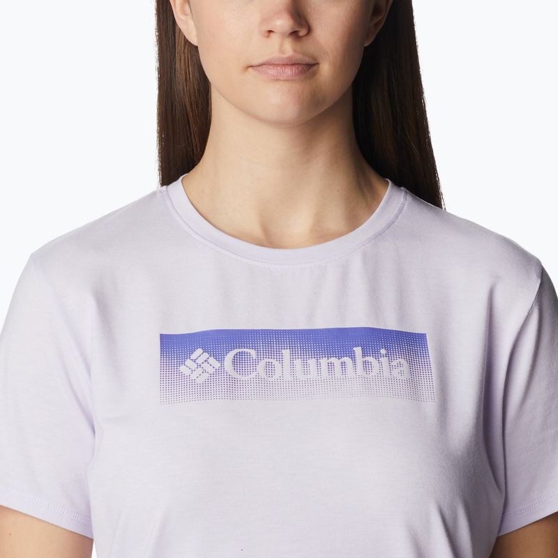 Дамска риза за трекинг Columbia Sun Trek Graphic purple 1931753569 5