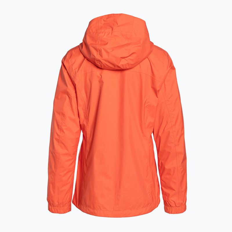 Columbia Pouring Adventure II дамско дъждобранно яке sunset orange 2
