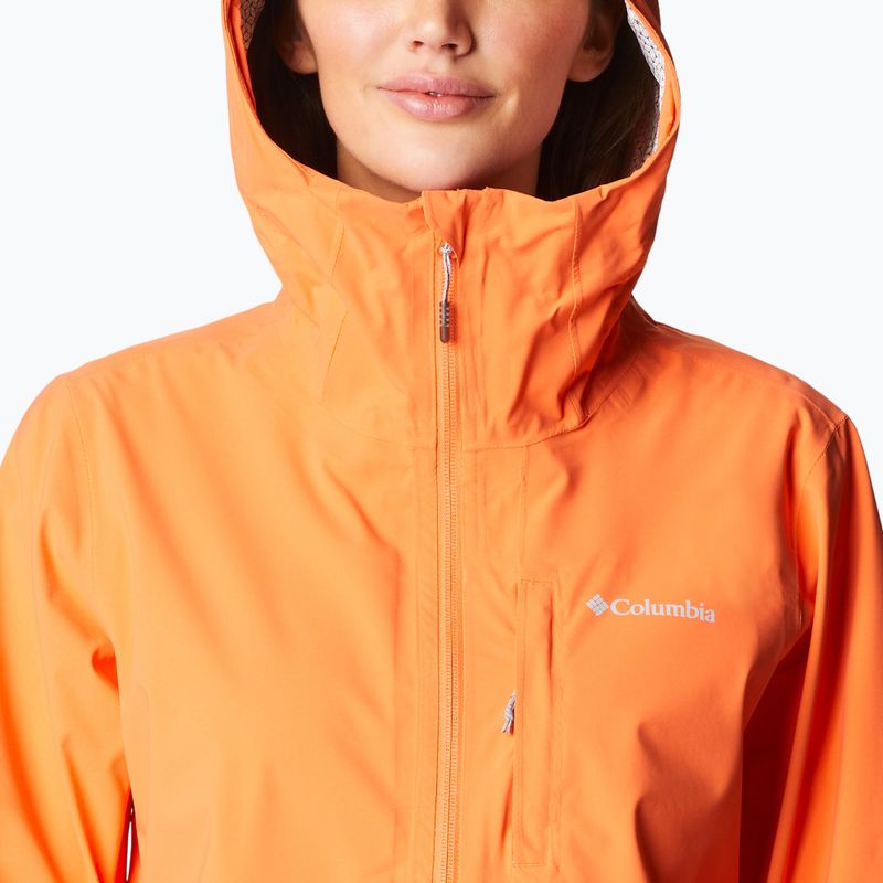 Дамско дъждобранно яке Columbia Omni-Tech Ampli-Dry orange 1938973853 6