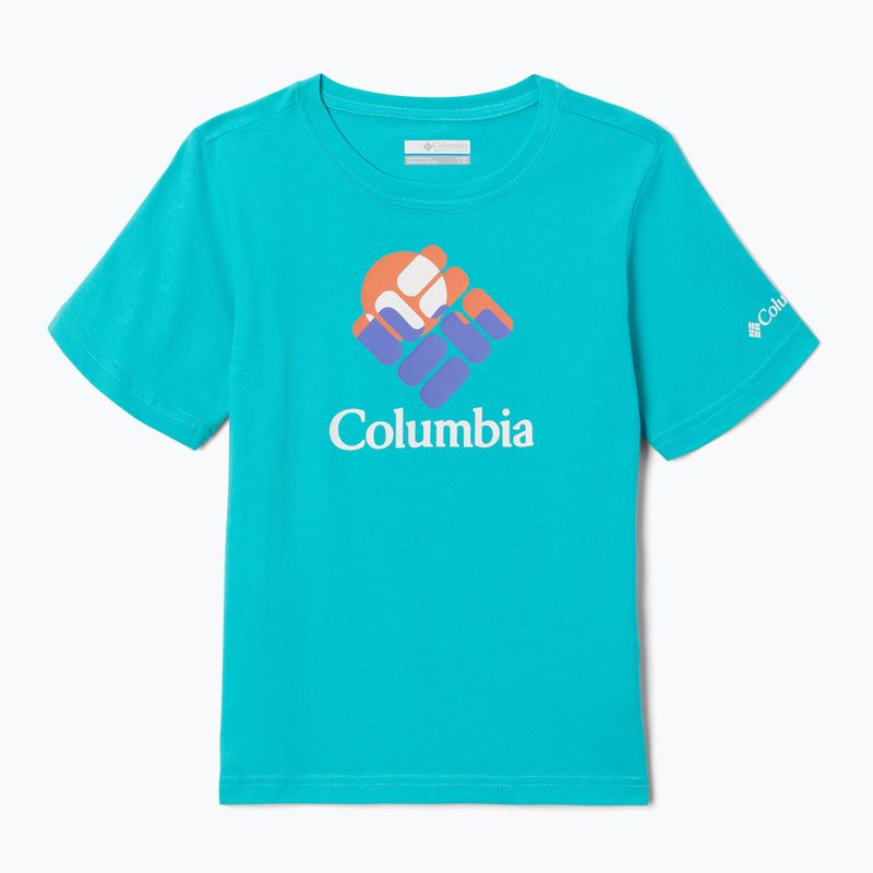 Columbia Valley Creek Graphic мъжка риза за трекинг синя 1989781454