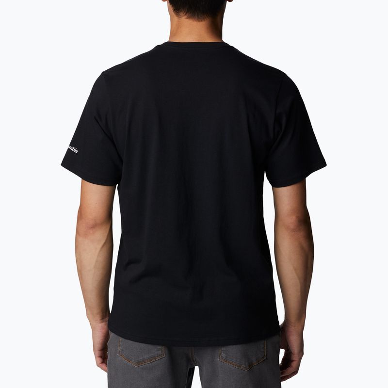 Columbia Rockaway River Graphic мъжка риза за трекинг черна 2036401 2