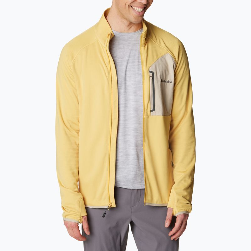 Мъжки потник за трекинг Triple Canyon Full Zip на Columbia, жълт 2031311 3