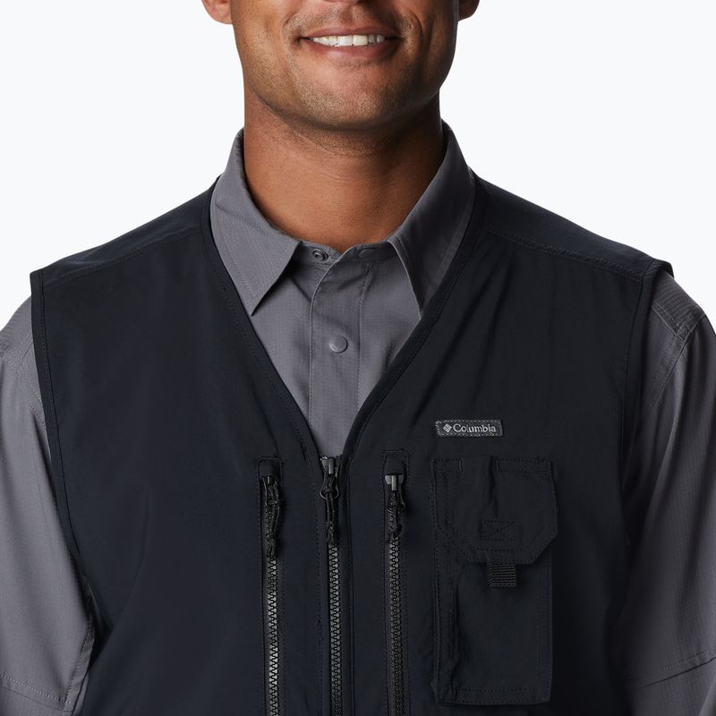 Мъжка туристическа жилетка Columbia Silver Ridge Utility black 2030733 5