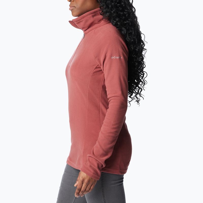 Columbia Glacial IV 1/2 Zip beetroot дамски потник за трекинг 2