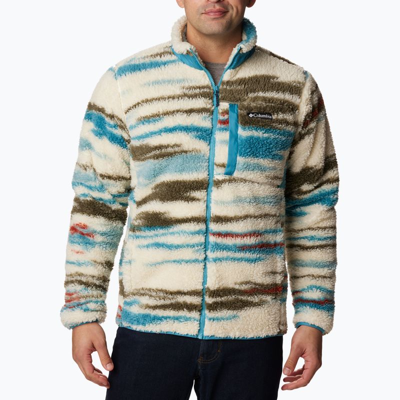 Мъжки суитшърт за трекинг Winter Pass Print Fleece от Columbia 4