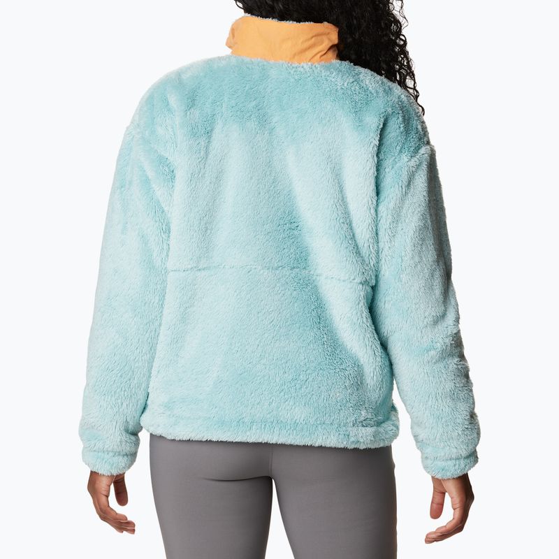 Columbia Boundless Discovery Sherpa дамски суитшърт за трекинг aqua haze/sunset peach 2