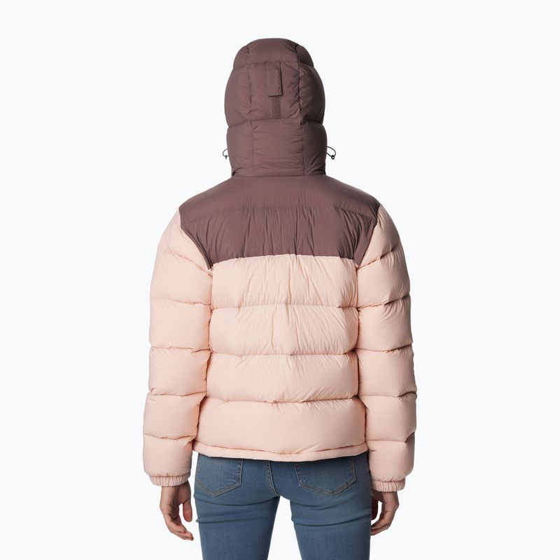 Дамско яке Columbia Bulo Point II Down dusty pink/basalt crinkle 3