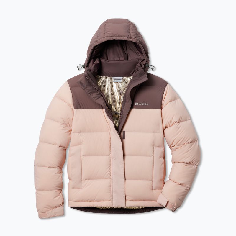 Дамско яке Columbia Bulo Point II Down dusty pink/basalt crinkle 8