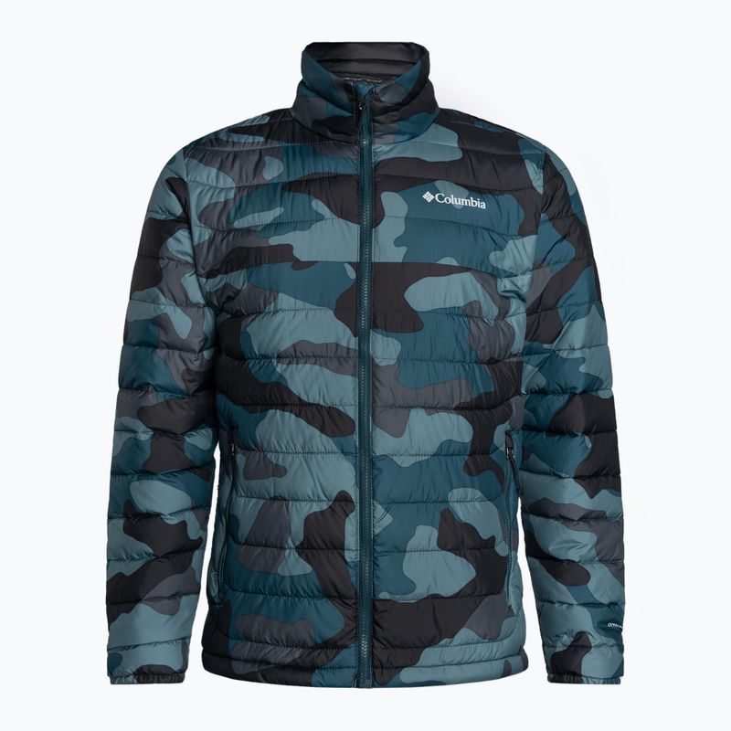 Мъжко пухено яке Columbia Powder Lite metal mod camo print 8