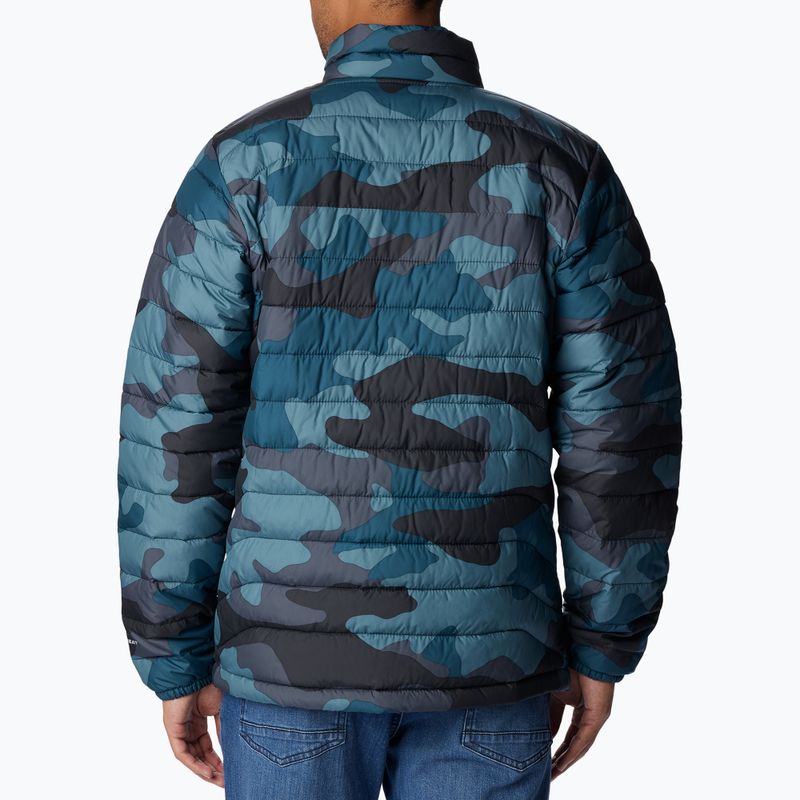 Мъжко пухено яке Columbia Powder Lite metal mod camo print 3
