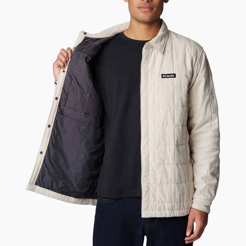 Мъжка риза за трекинг Landroamer Quilted Shirt dark stone 5