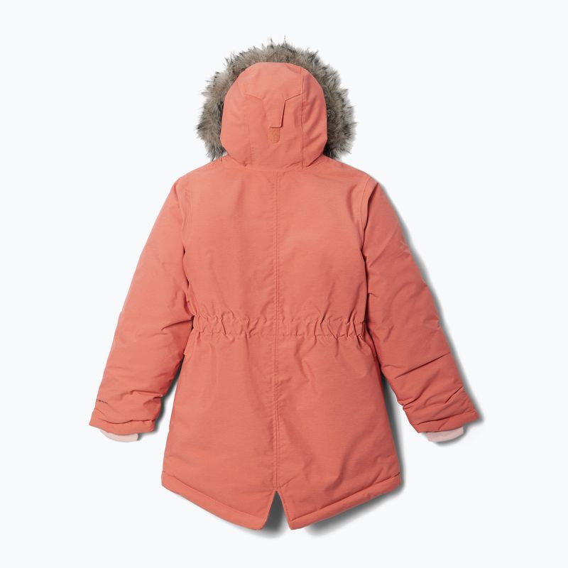 Детско зимно яке Columbia Nordic Strider faded peach heather 2