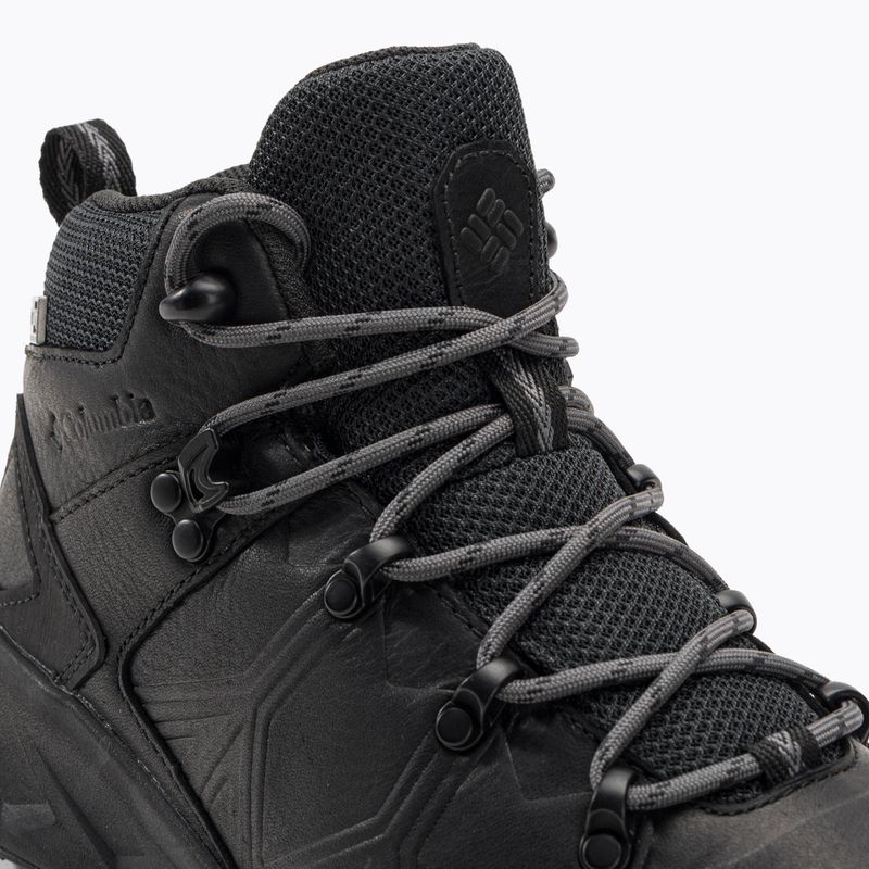 Columbia Peakfreak II Mid Outdry Leather black/graphite дамски туристически обувки 8