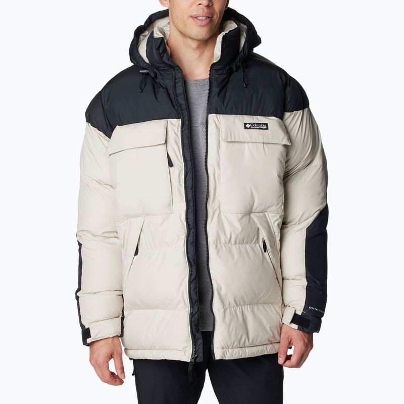 Пухено яке Columbia Ballistic Ridge Oversized за мъже тъмнокаменна/черна 3