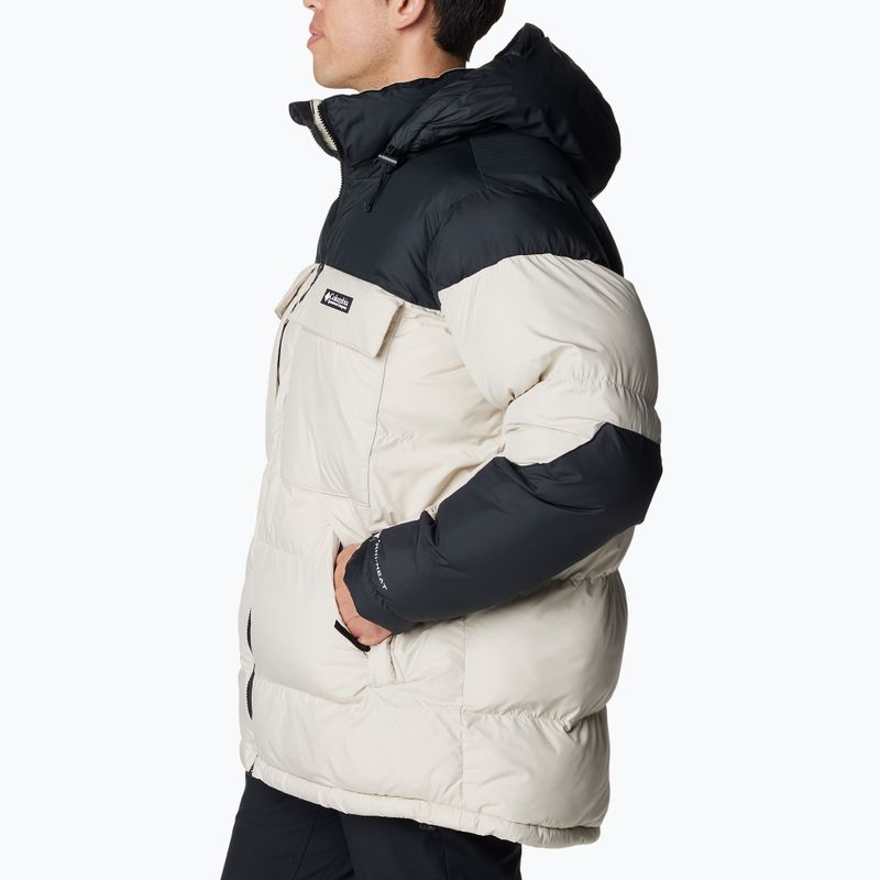 Пухено яке Columbia Ballistic Ridge Oversized за мъже тъмнокаменна/черна 4