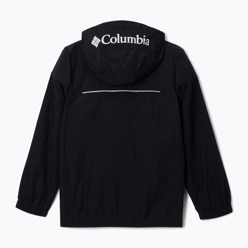 Детско яке Columbia Challenger Windbreaker черно 2