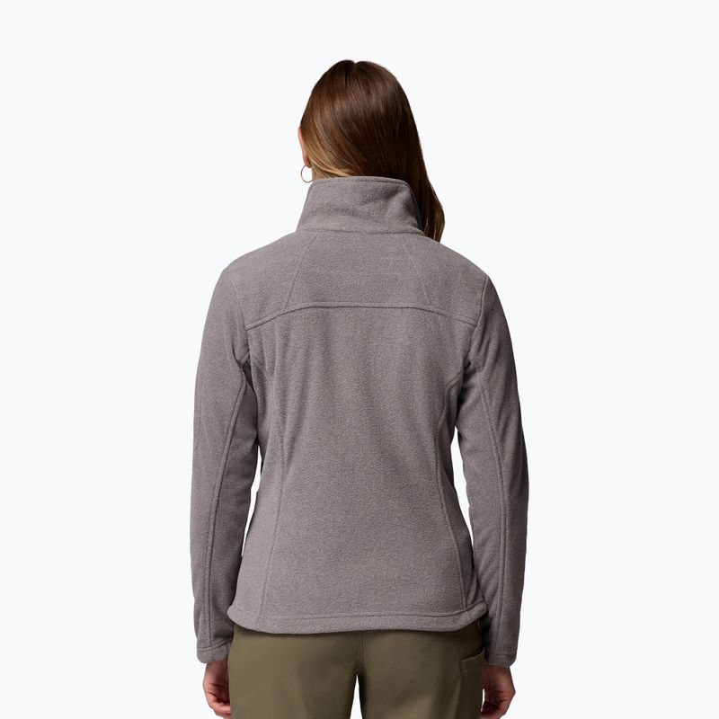 Дамска поларена блуза Columbia Fast Trek II city grey heather/city grey 3