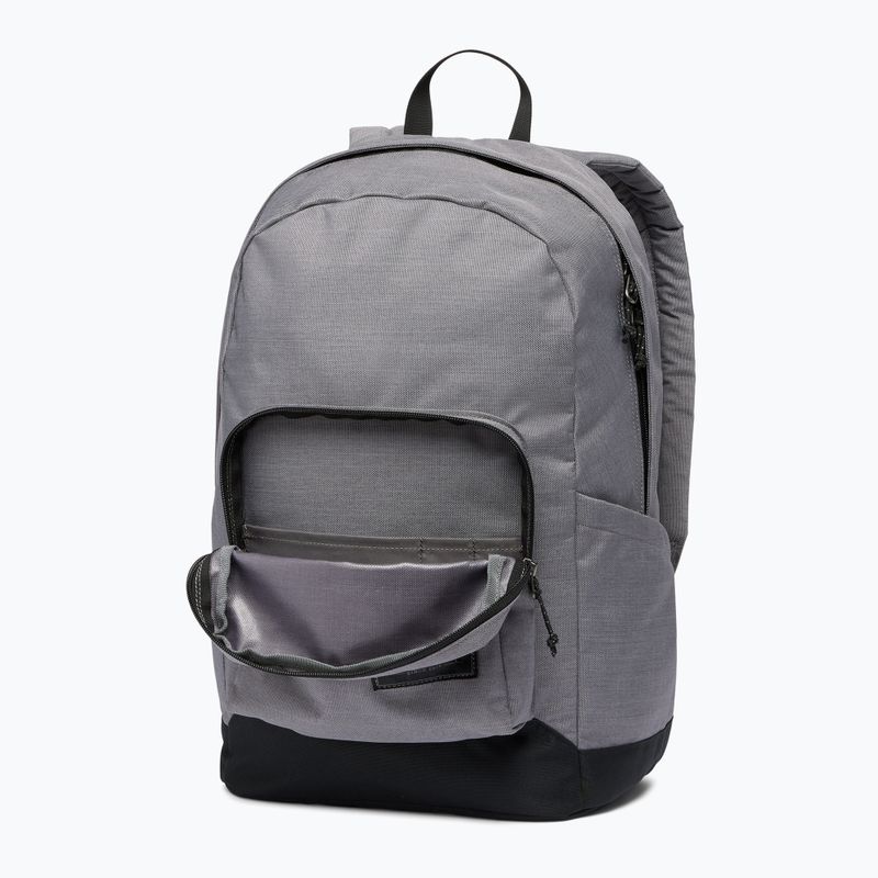 Columbia Zigzag 22 л градска раница сиво heather/черно 3