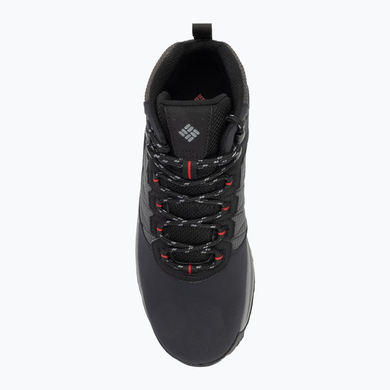 Columbia Transverse Hike Waterproof мъжки ботуши за туризъм черни/горски червени 5