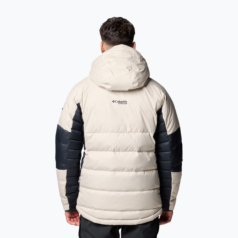 Мъжко скиорско яке Columbia Roaring Fork II Down dark stone/black 3