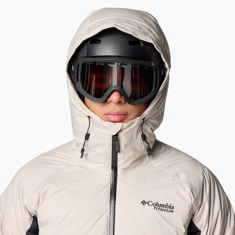 Мъжко скиорско яке Columbia Roaring Fork II Down dark stone/black 5