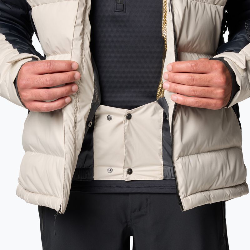 Мъжко скиорско яке Columbia Roaring Fork II Down dark stone/black 10