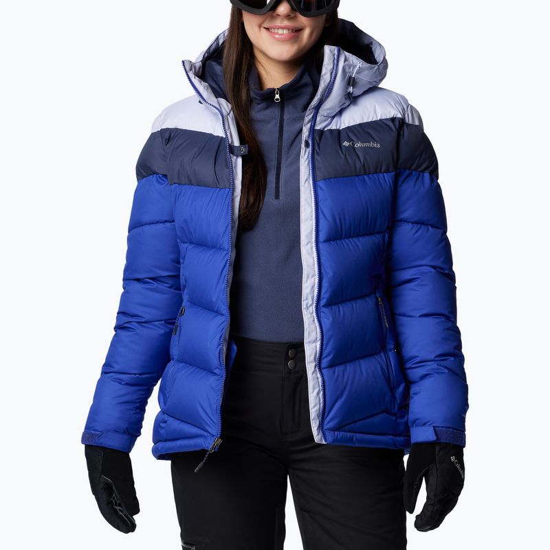 Дамско скиорско яке Columbia Abbott Peak II Ins clematis blue/snowdrift 4