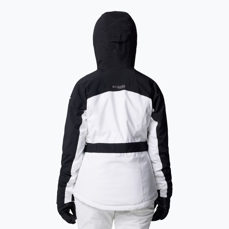 Дамско ски яке Columbia Cirque Bowl Insulated white/black 2