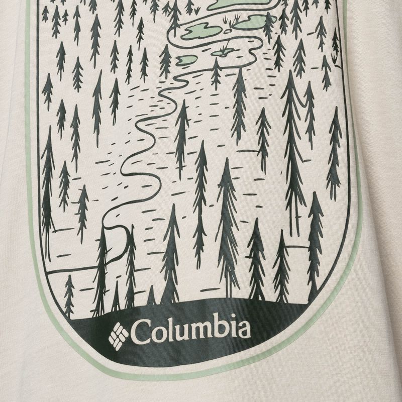 Мъжка тениска за трекинг Columbia Rockaway River Graphic dark stone/winding wonder 4