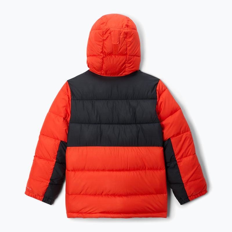 Детско пухено яке Columbia Pike Lake II Hooded spicy/ черно 2