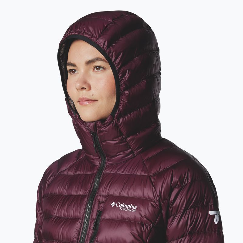 Дамско пухено яке Columbia Arctic Crest Down Hooded moonvista 7