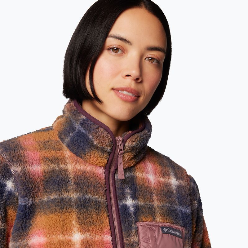 Дамски суитшърт Columbia West Bend Print Fig Omblur 6