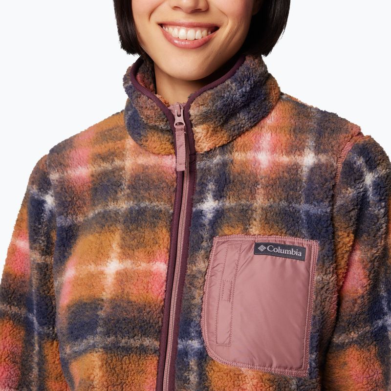 Дамски суитшърт Columbia West Bend Print Fig Omblur 7